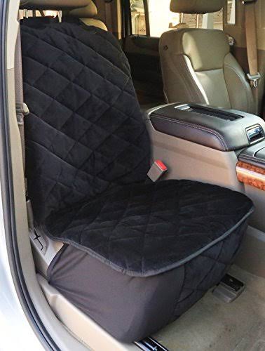 Charcoal Velvet Bucket Front Seat Cover A7459