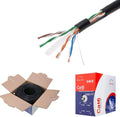CAT6 1000ft UTP White Ethernet Solid Cable 23AWG Bulk P227