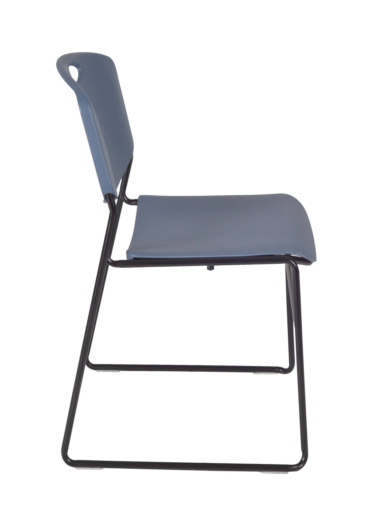 Maple Training Table with 2 Blue Stack Chairs D555694