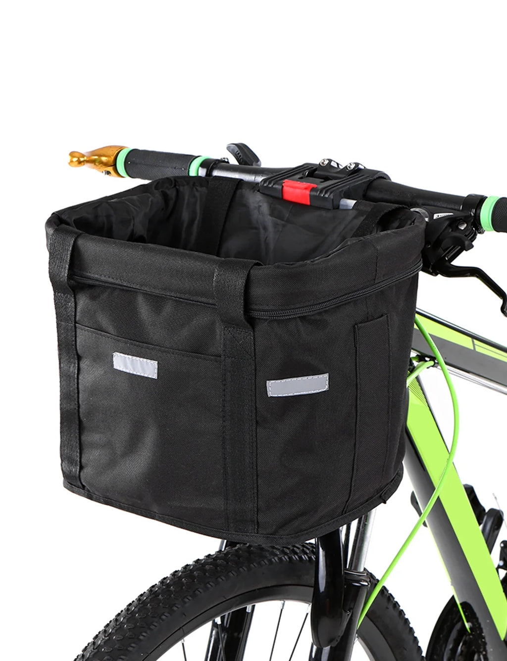 Bicycle Front Basket Removable Waterproof Pet Carrier K250528