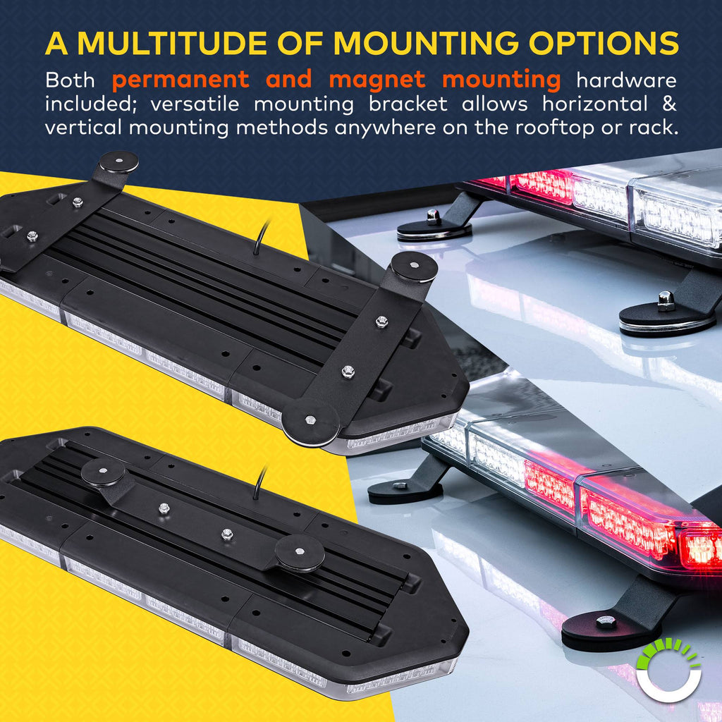 Green 80W LED Emergency Strobe Light Bar O46646