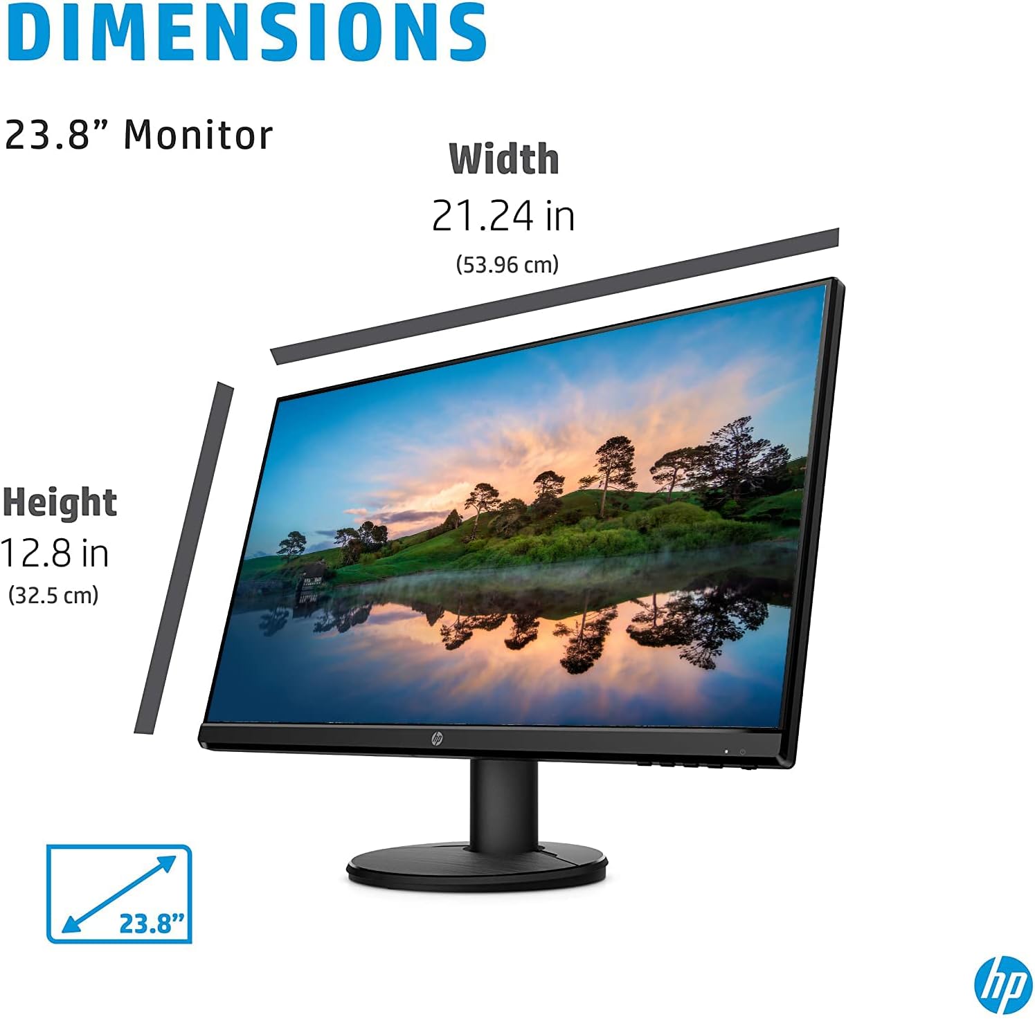 23.8-inch FHD LED Computer Monitor with IPS Panel Y2102