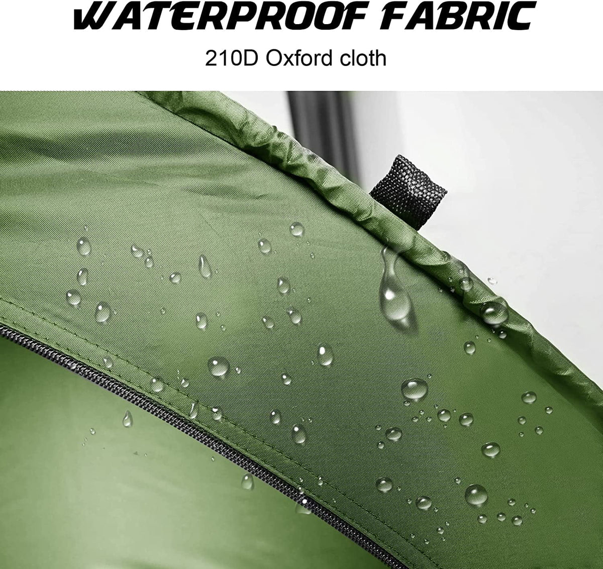 Semicircle Green Waterproof Bike Storage Cover J810662