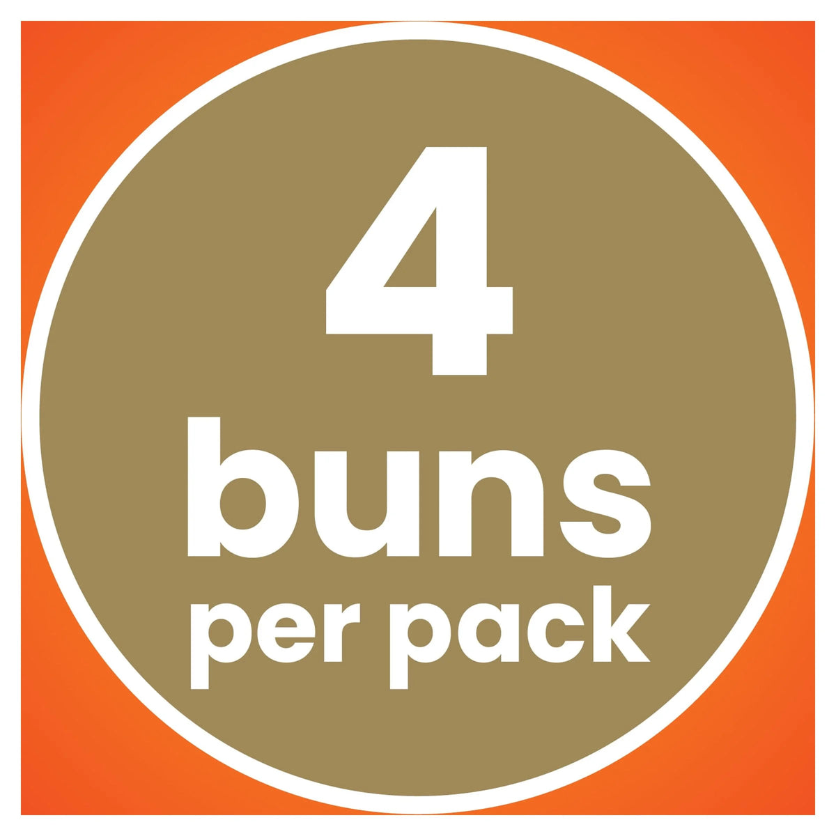 Pretzel Hamburger Buns, 4 Count, 10.5 oz E727