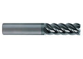 7/16x22 Diam 5 Flute Single End Solid Carbide 0.015x22 Corner Radius End Mill S6384