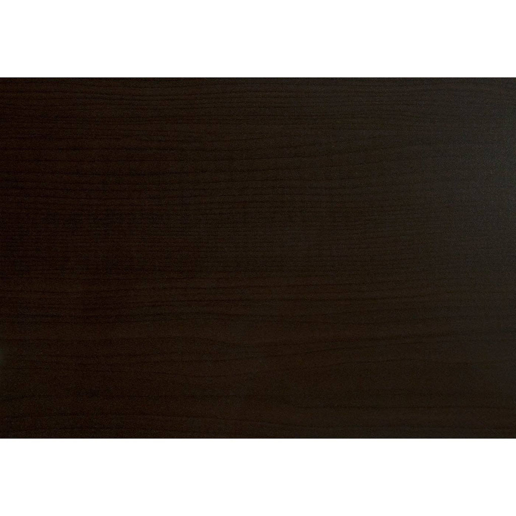 Cappuccino Brown and Black Rectangular Accent Table S6019
