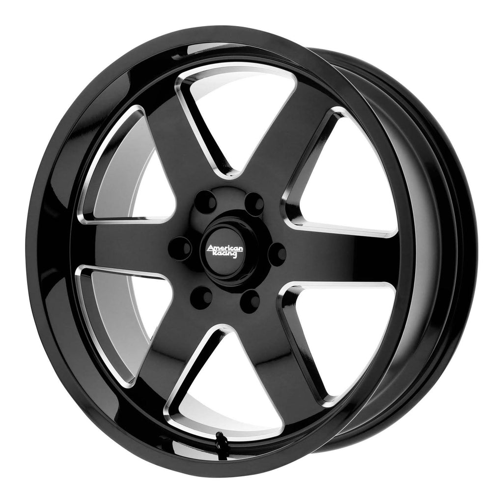 Gloss Black Milled Patrol Wheels C21678