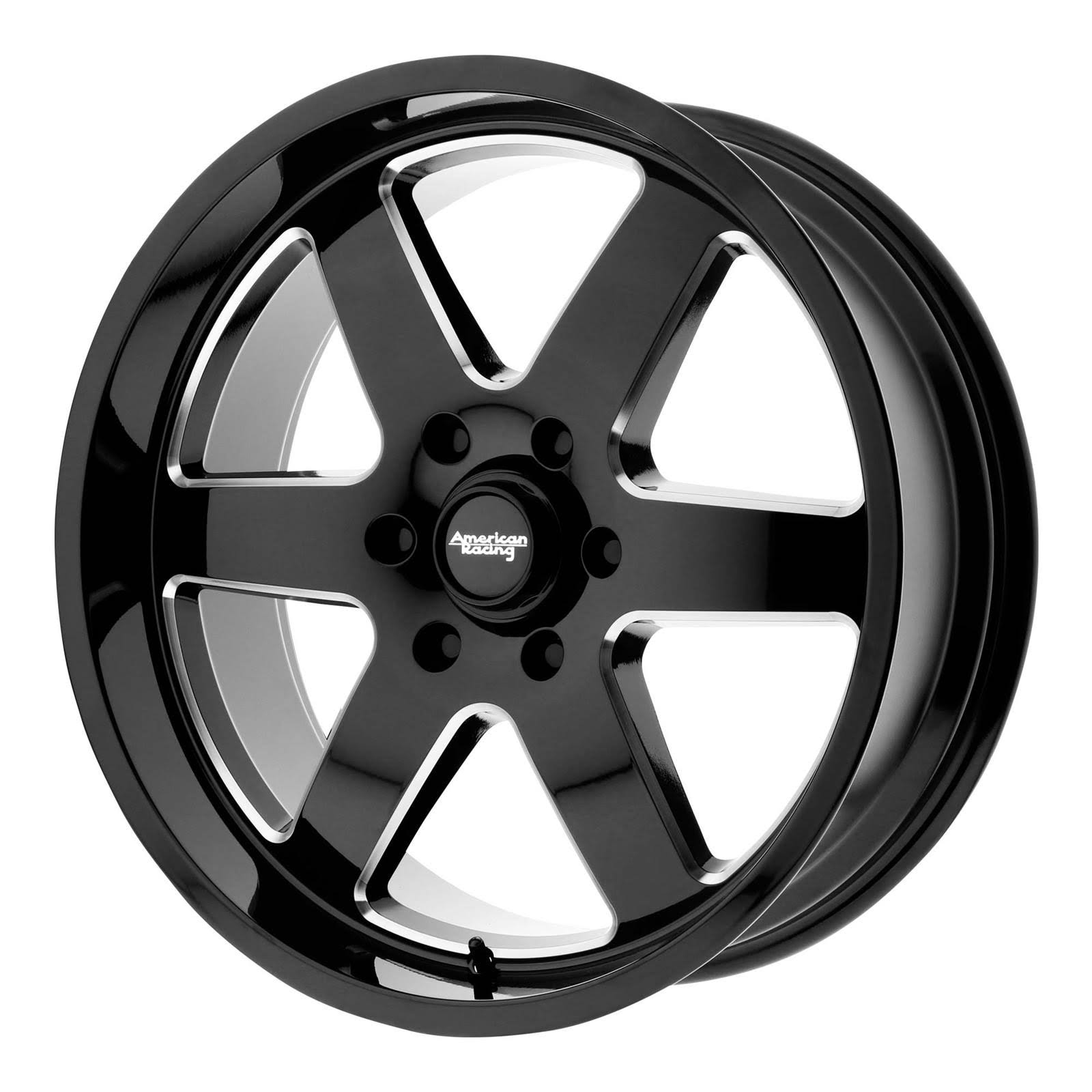 Gloss Black Milled Patrol Wheels C21678