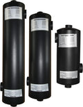 Shell and Tube Pool Heat Exchanger 95 kBtu Stainless Steel 304 1" FPT N88862