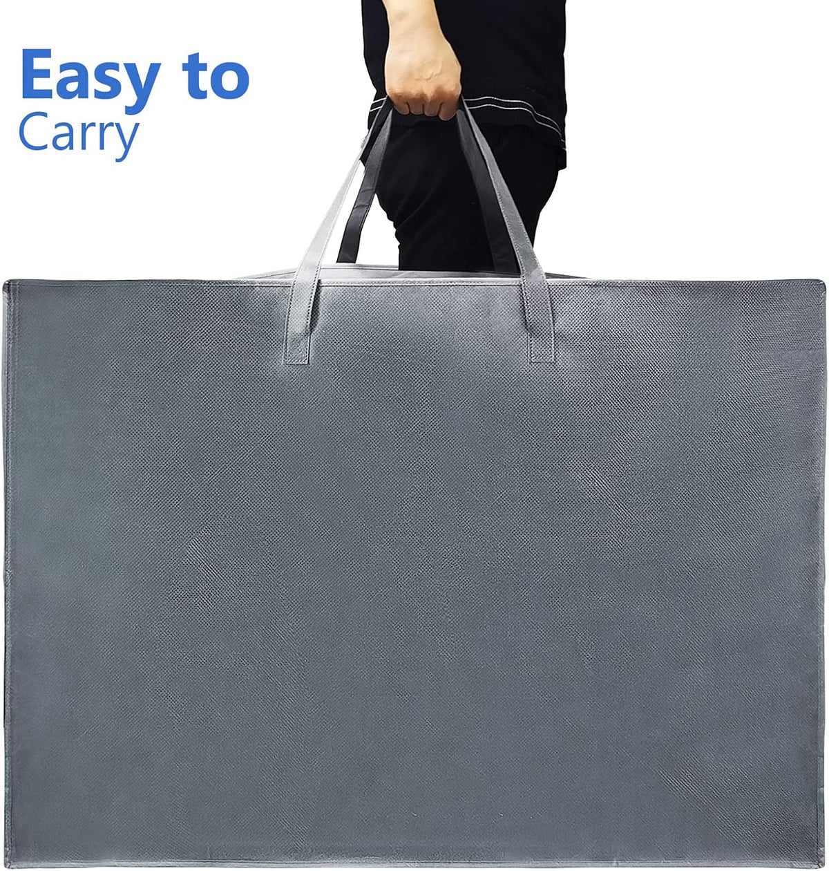 Folding Mattress Storage Bag, Waterproof Reusable Case, Grey W660