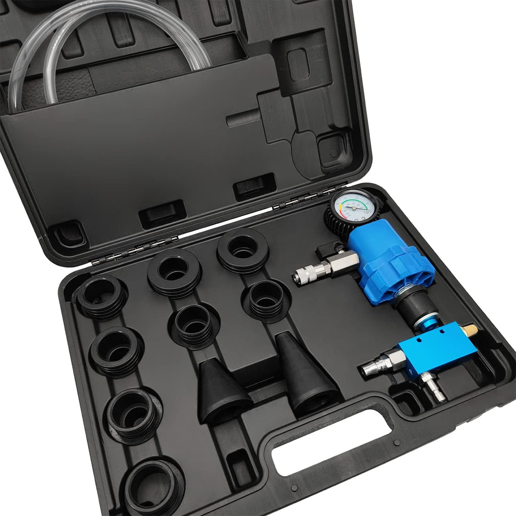 Coolant Vacuum Refill Kit with 8 Rubber Sleeves & 2 Adapter Cone Plug G626881