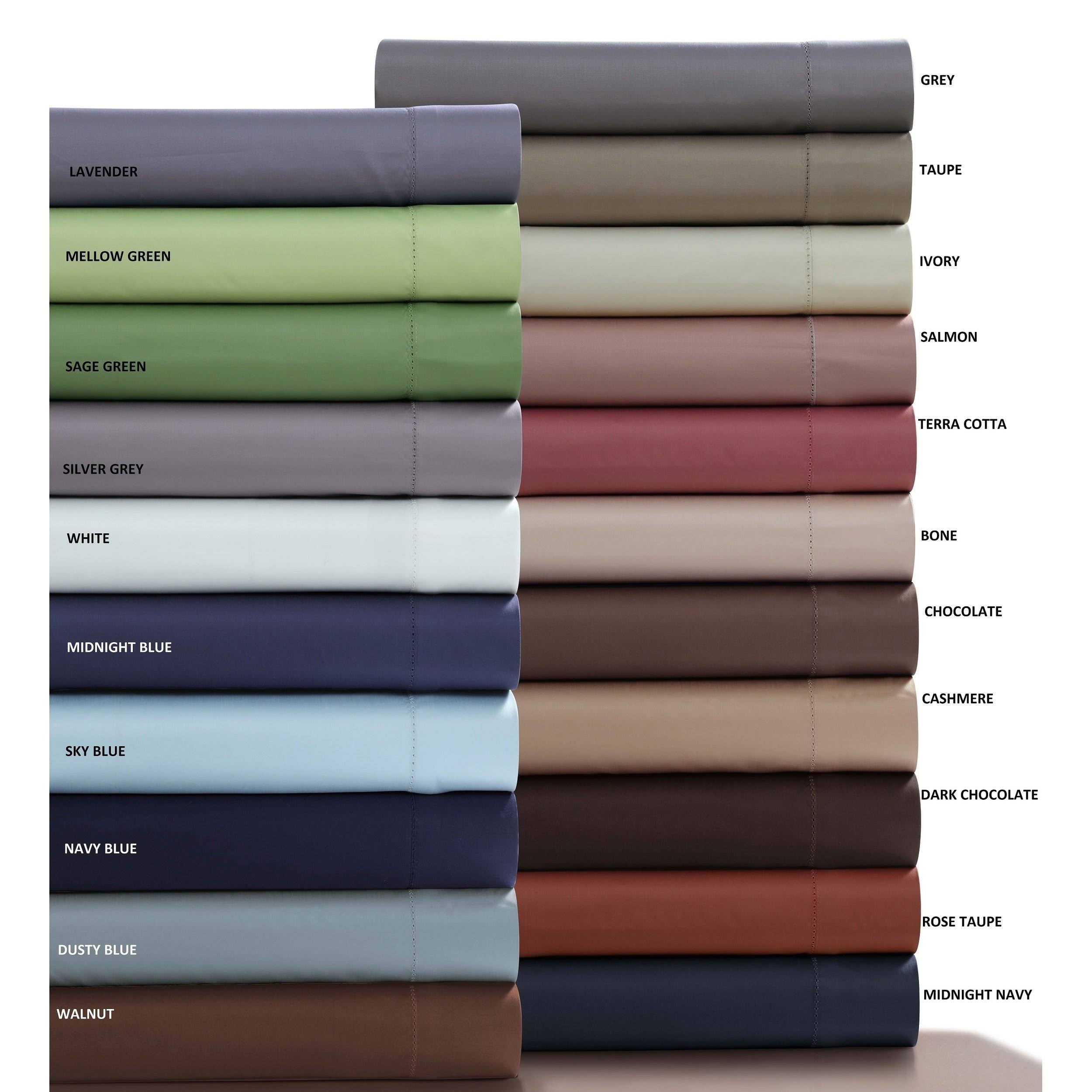 Queen White 750 Thread Count Extra Deep Pocket Bed Sheet Set D699994