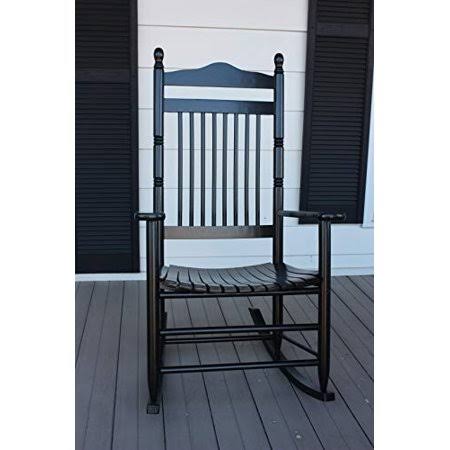 Black Wood Rocking Chair K47981
