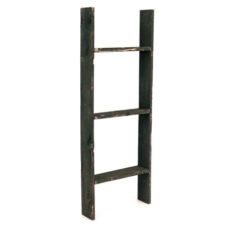 Espresso Wooden Decorative Bookcase Ladder F594594