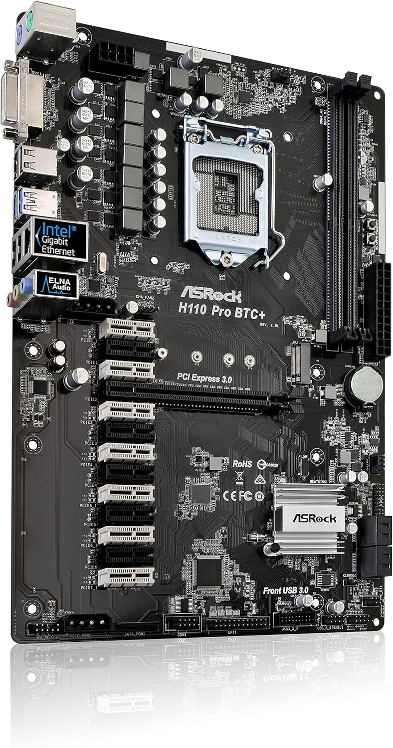 H110 Pro BTC+ Mining Motherboard H259866