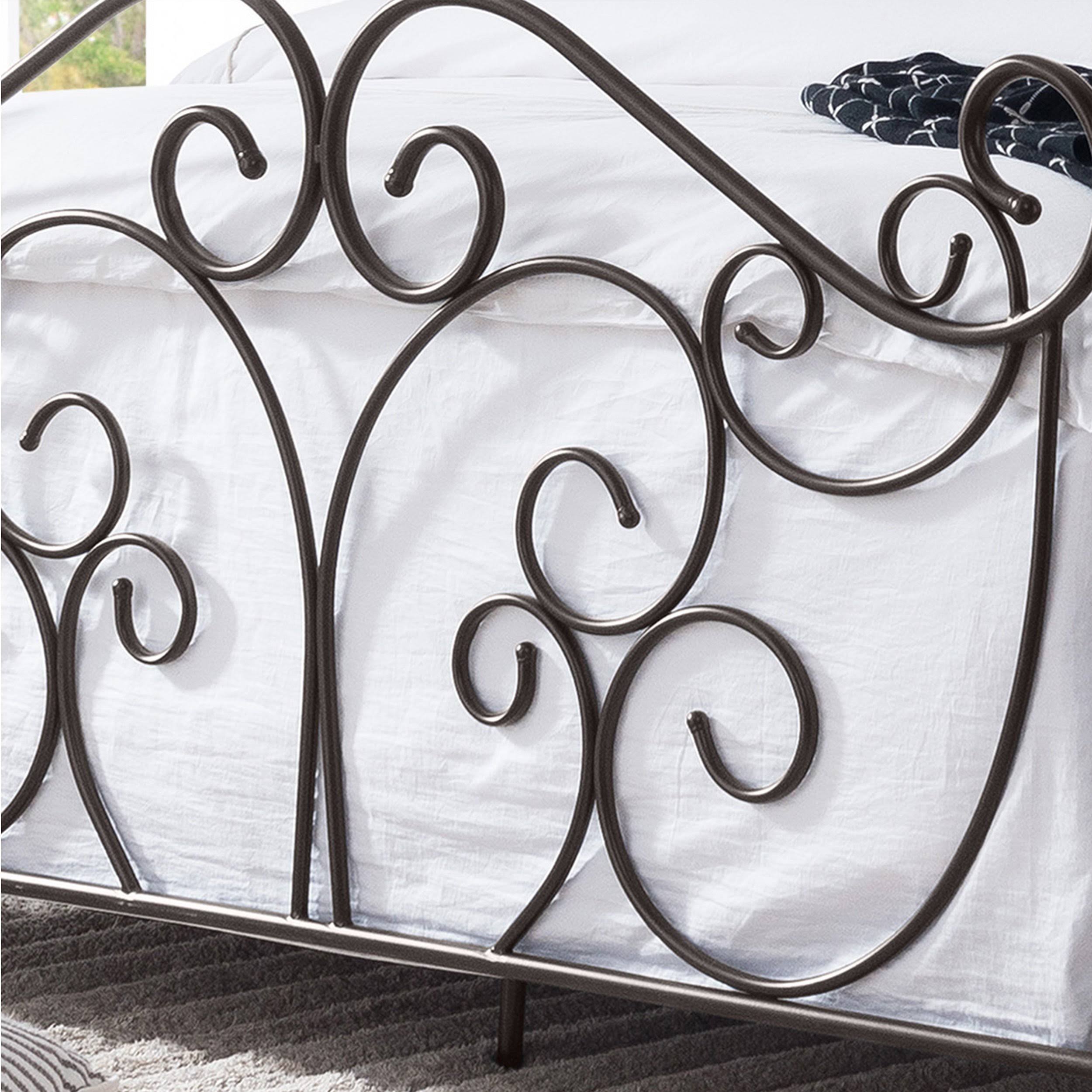 Queen Dark Bronze Bed Set B162