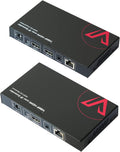 HDMI Extender Over Cat5e/Cat6 Ethernet Cable with HDMI Local Loop Out 1080p @60Hz, Up to 394 Feet (120m), with IR Extension C92590