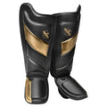Black/Gold Shin Guards B770
