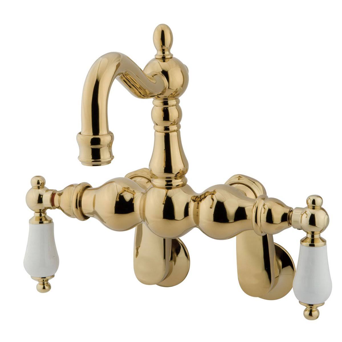 Vintage Wall Mount Clawfoot Tub Filler Oil Rubbed Bronze G604625
