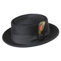 Black Pork Pie Hat L27779