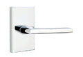 Modern Brass Privacy Lever Set P64140
