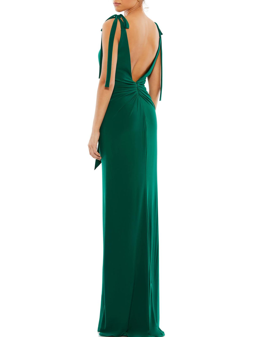 Open Back Maxi Evening Dress C7874