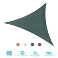Triangle 16.5 x 16.5 x 16.5 Dark Green Sun Shade Sail M9957