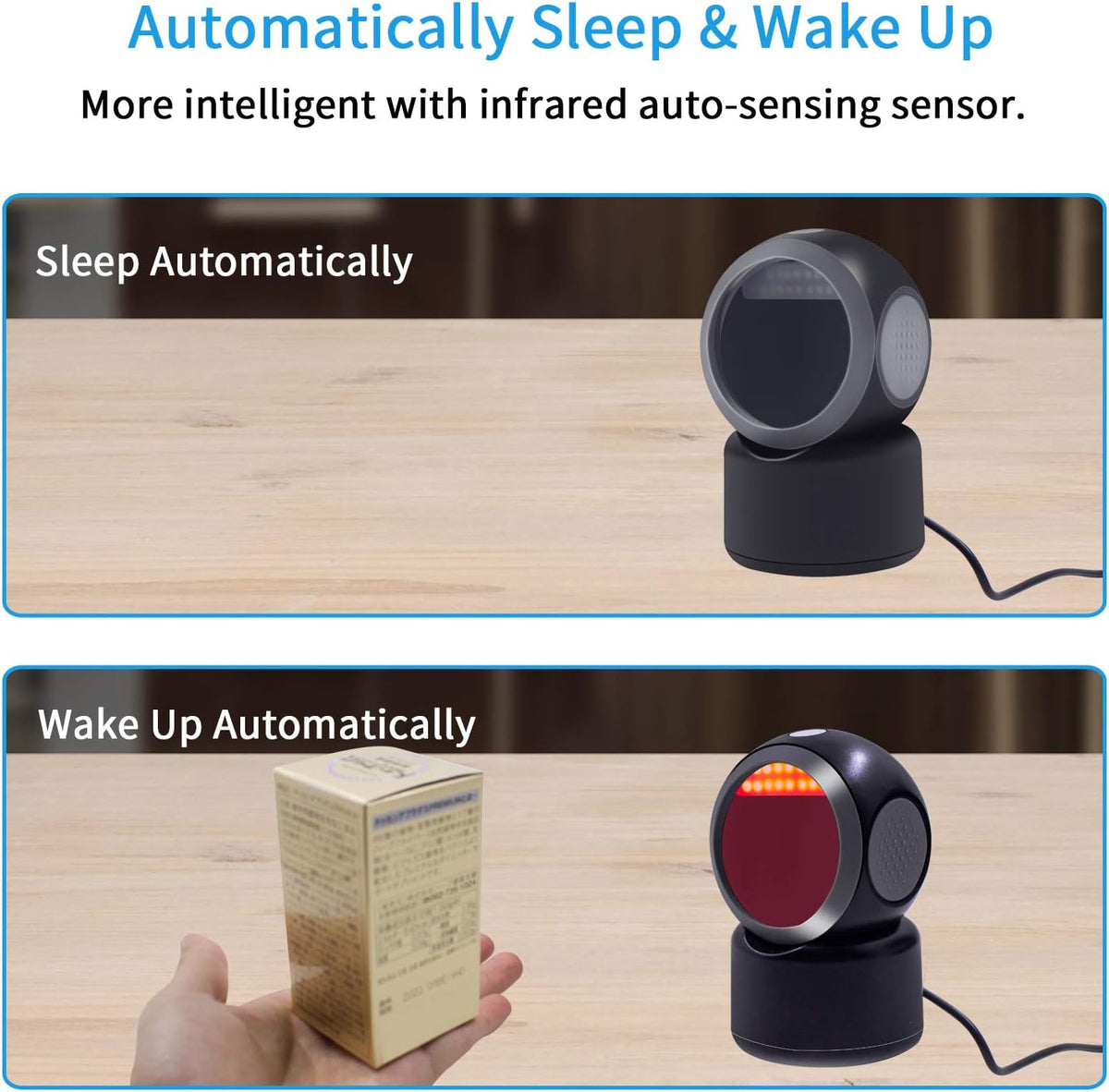 Desktop Barcode Scanner with USB Z43981