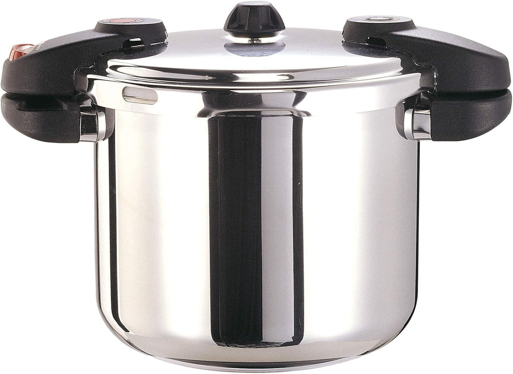 37-Quart Stainless Steel Pressure Cooker with Steam Rack Y907186