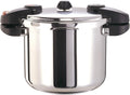 37-Quart Stainless Steel Pressure Cooker with Steam Rack Y907186