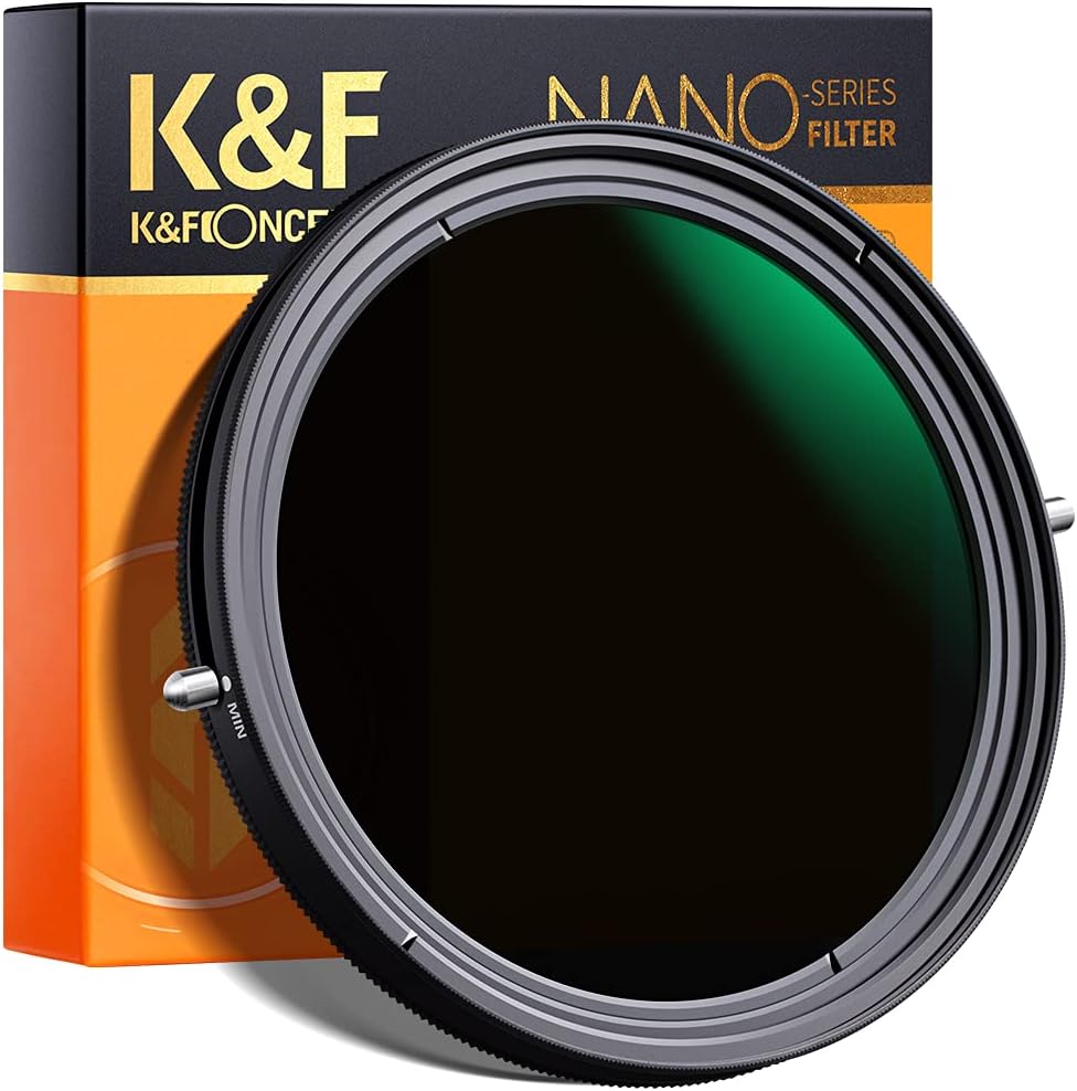 52mm Variable Fader ND2-ND32 ND Filter and CPL Circular Polarizing Filter 2 in 1 Pack of 2 U811