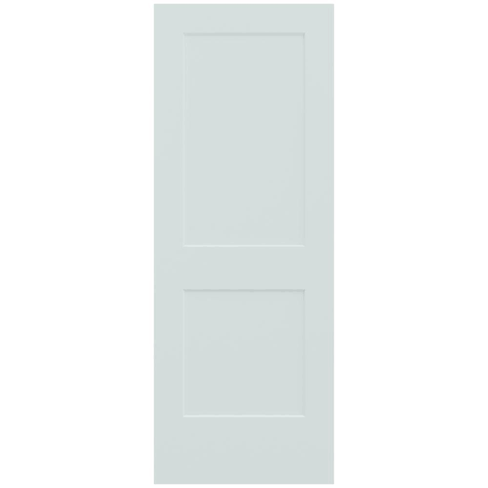 Light Gray Painted Solid Core Molded Composite MDF Interior Door Slab Q231