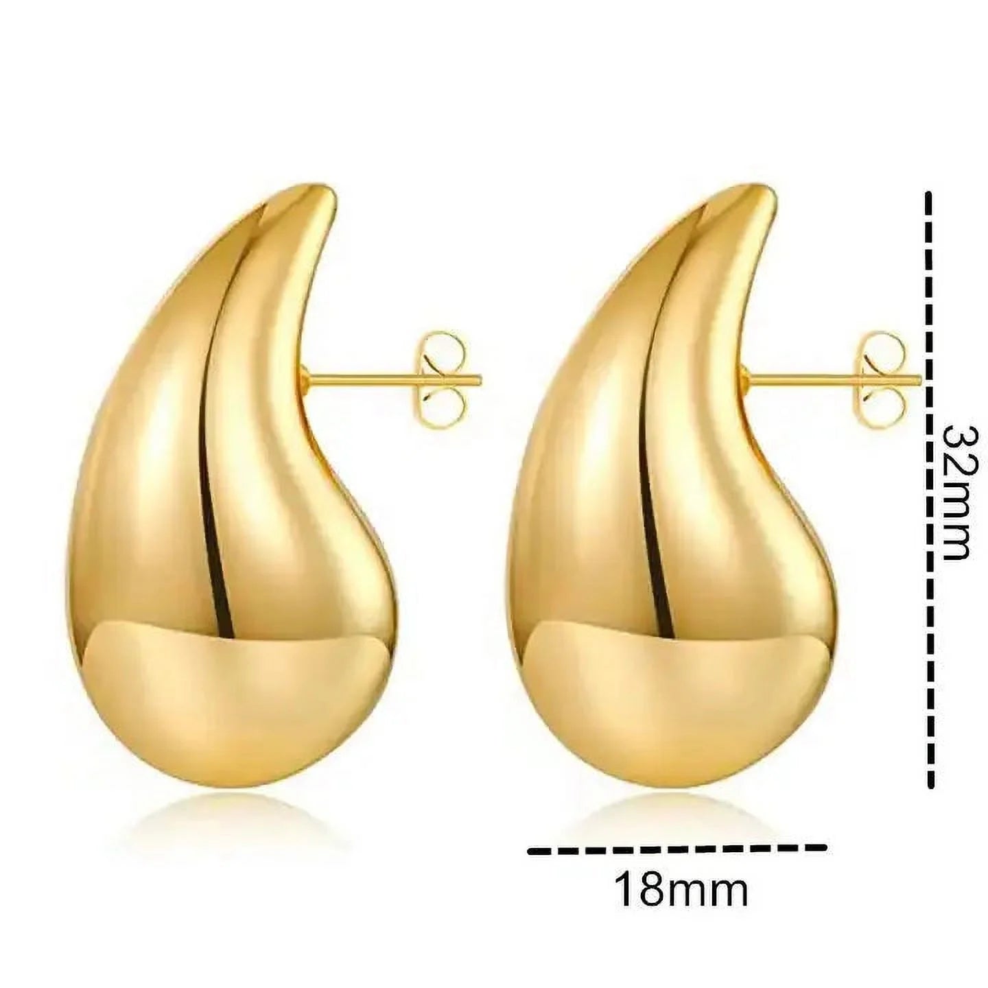 Gold Drops Earrings M3722