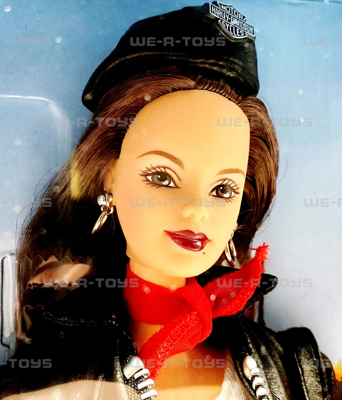 Brunette Barbie Doll Motorcycle N68586