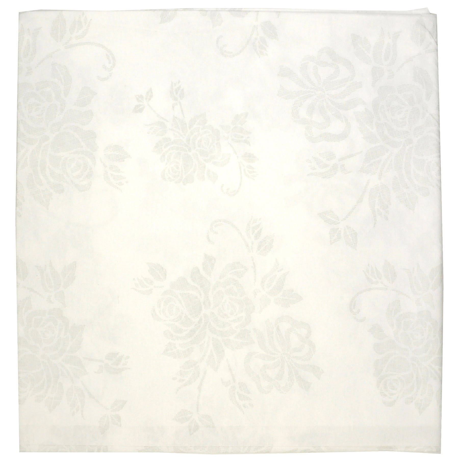 82x22 Linen-Like Silver Table Cover - 24/Case F318168