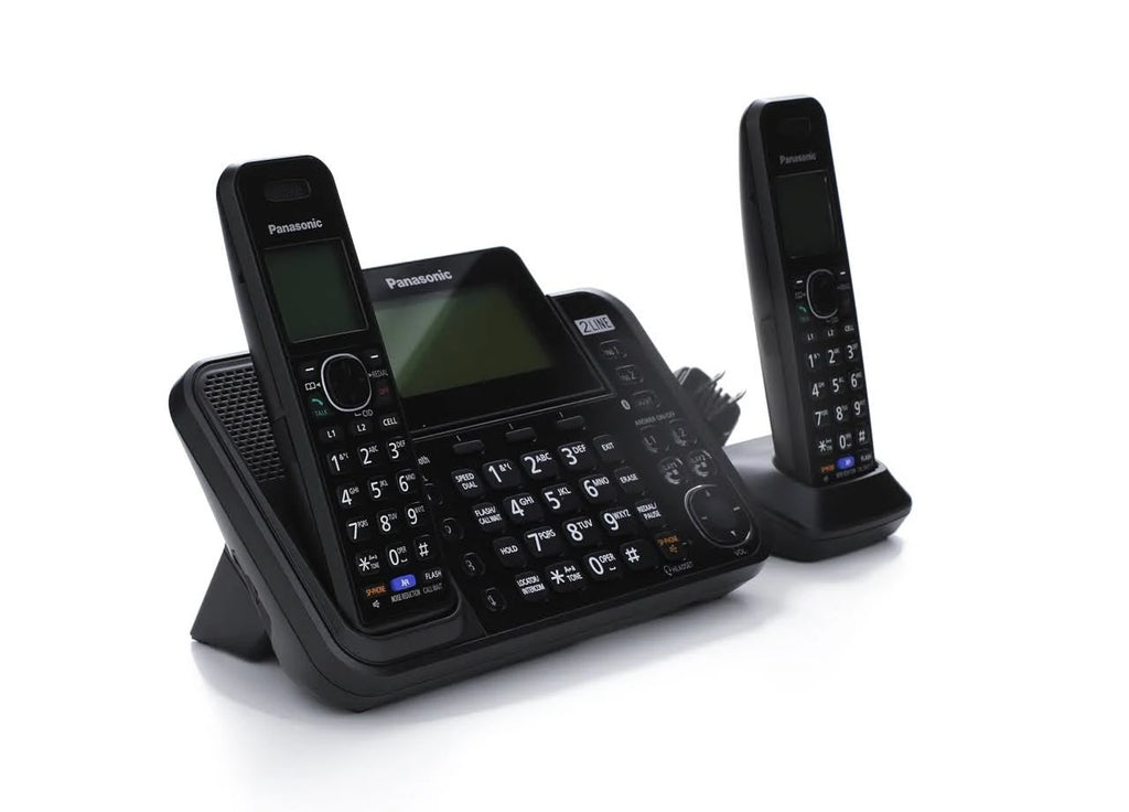 2-Line 2-Handset Dect 6.0 Cordless Phone M448