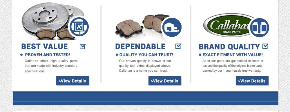 Premium Grade Semi-Loaded Caliper Assembly Pair Set P545
