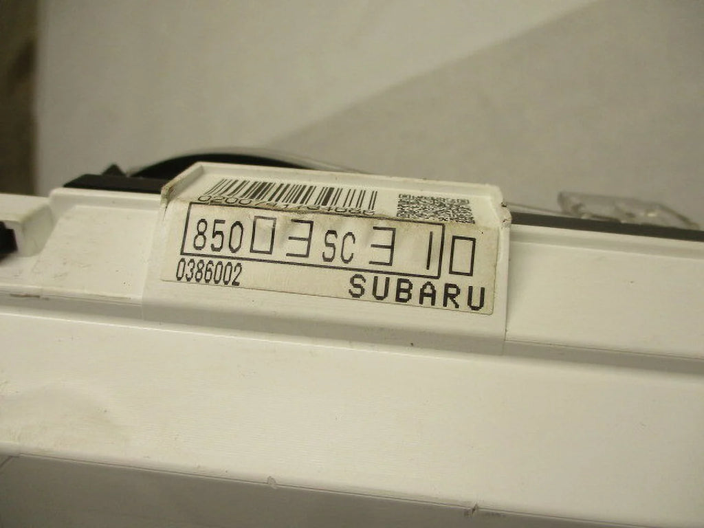 Pre-Owned Subaru Forester Speedometer Cluster MPH Y861