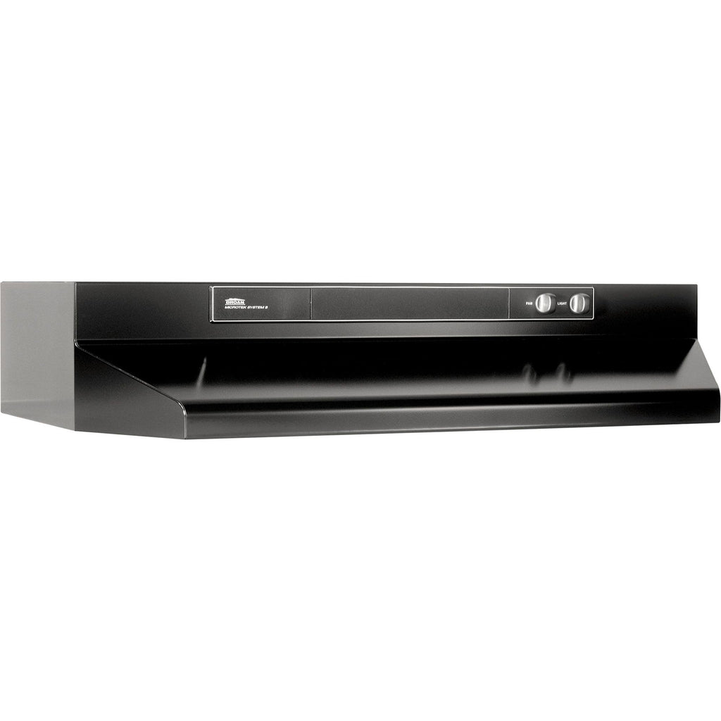 Black Under-Cabinet Range Hood D14957