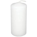 2 x 6 inch White Pillar Candles Case of 36 S53164