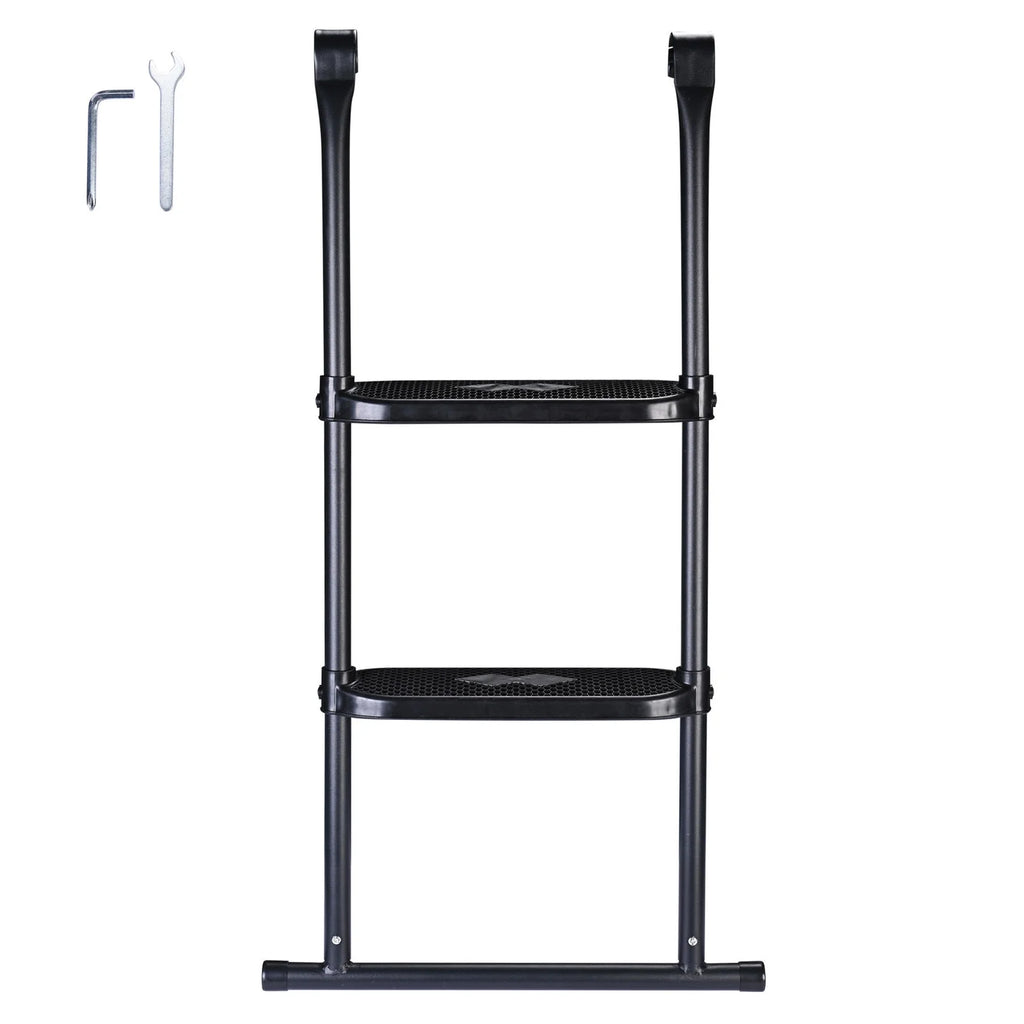 39" Trampoline Ladder 2 Step Wide Anti Skid U5890
