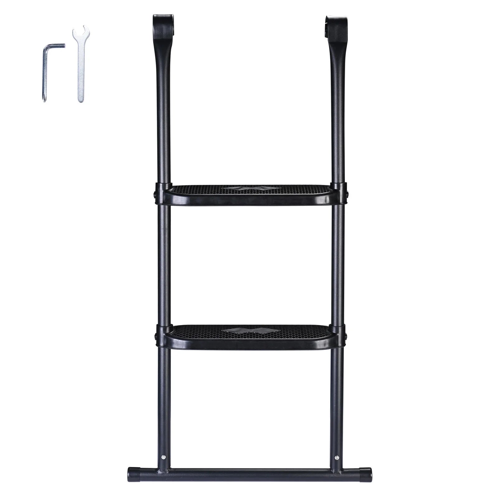 39" Trampoline Ladder 2 Step Wide Anti Skid U5890
