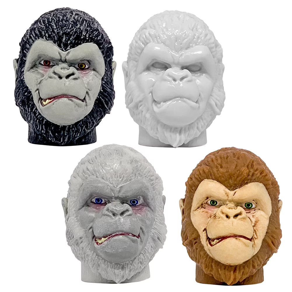 Set of 4 Gorilla Ape Monkey Action Figures K49514