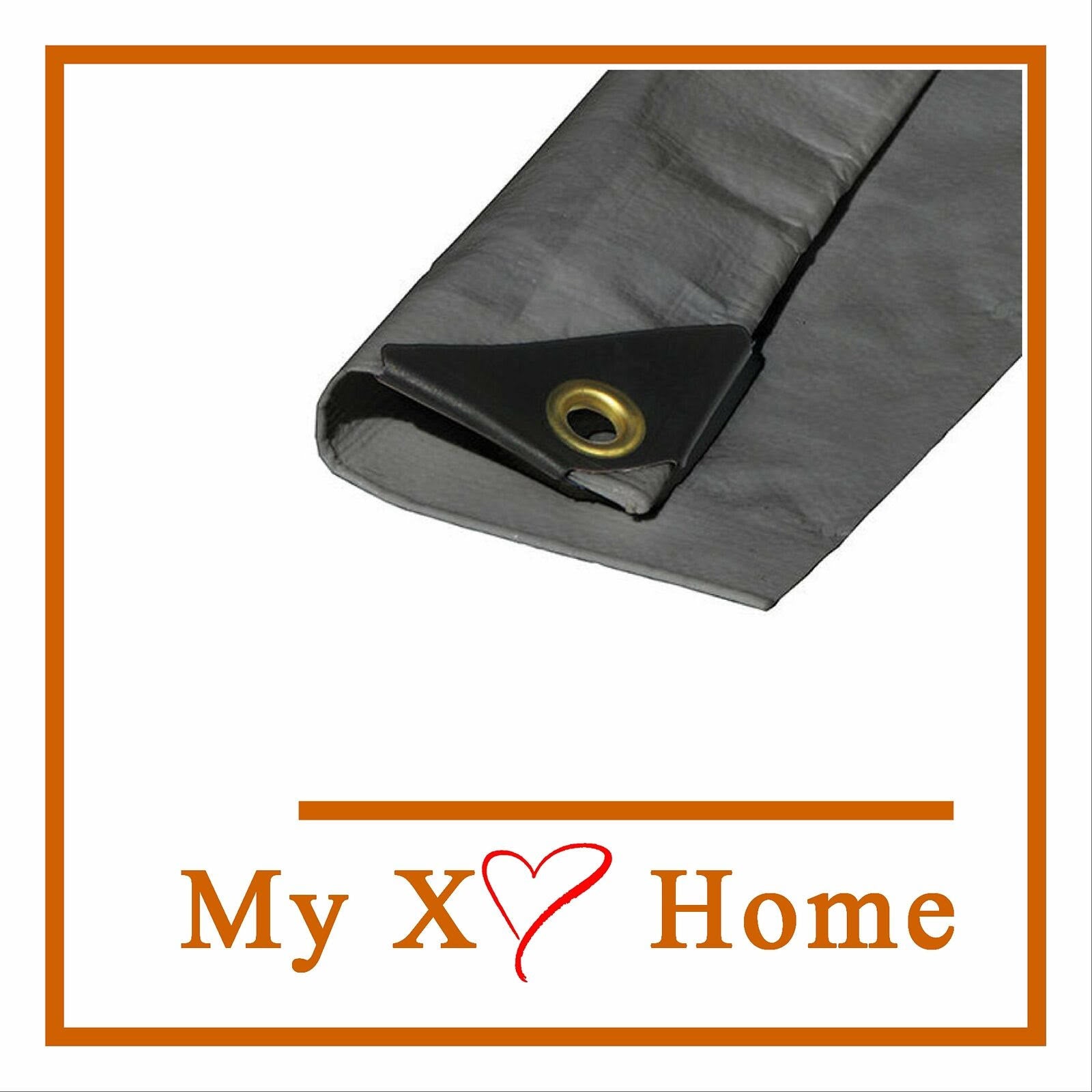 14 x 20 Silver Color 12 Mil Heavy Duty Tarp R191853