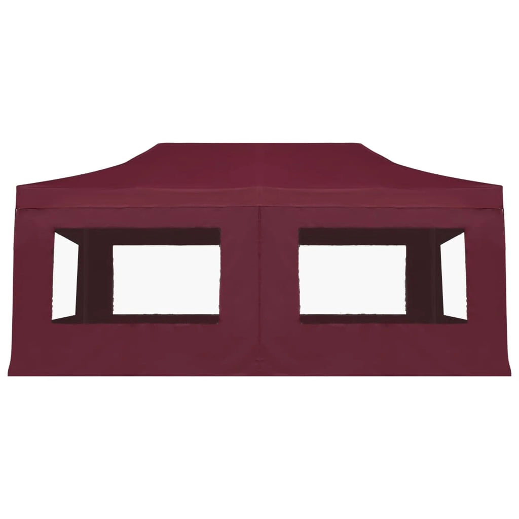 Wine Red Folding Party Tent Gazebo Canopy with Aluminium Frame Z50755