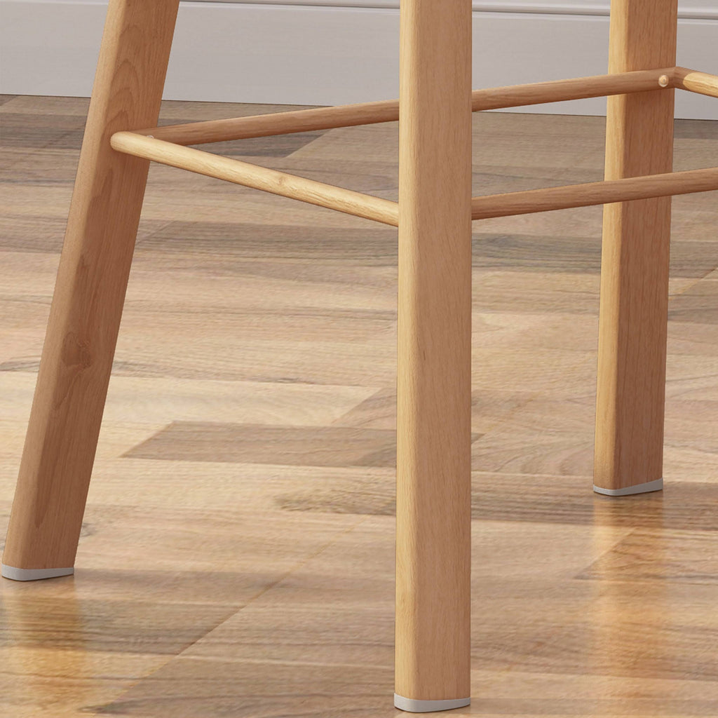 Set of 2 Black Modern Barstool L590925