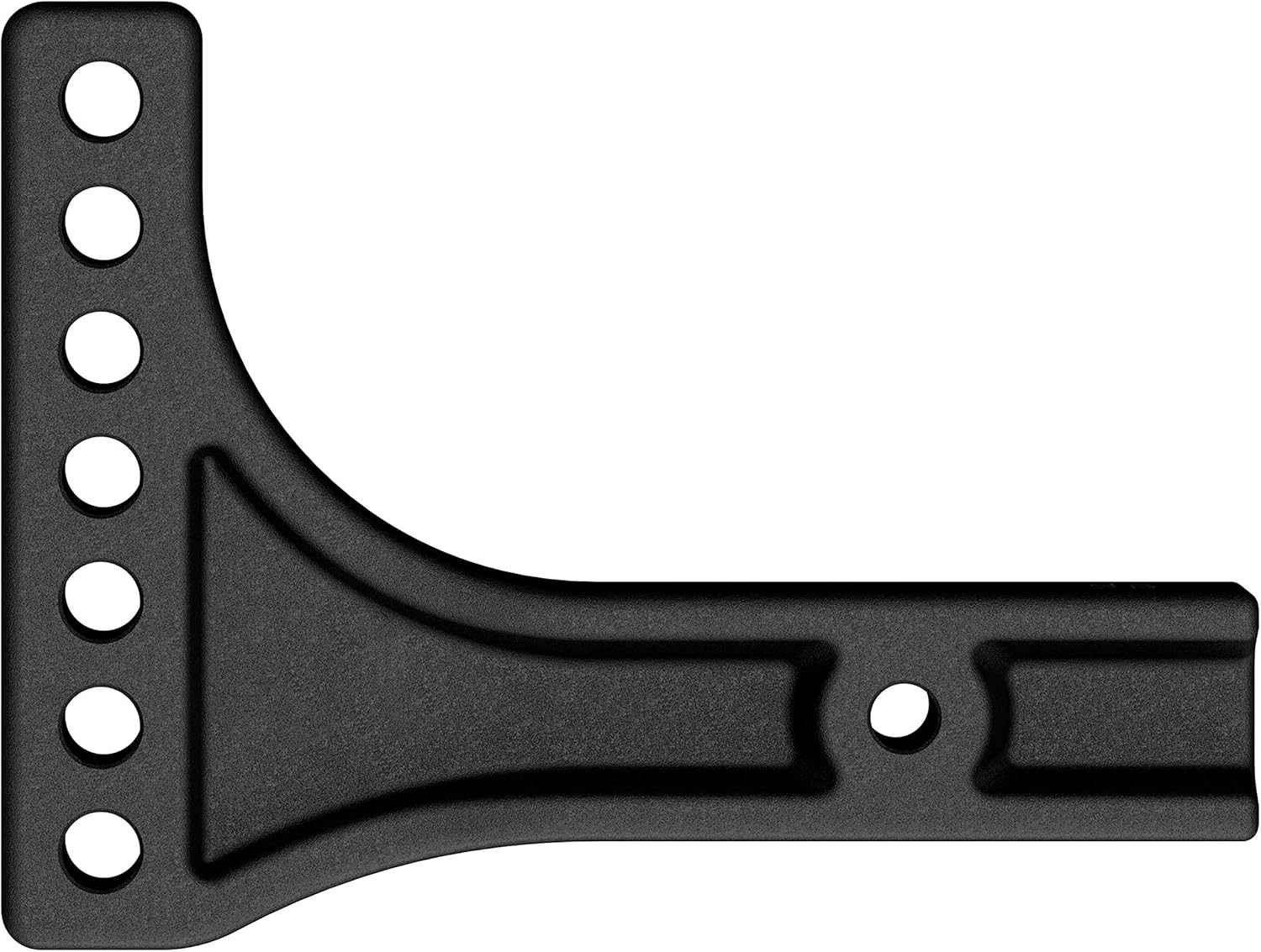 Replacement Weight Distribution Hitch Shank, 2-1/2-Inch Receiver, 2-Inch Drop, 6-Inch Rise, Black Q284695