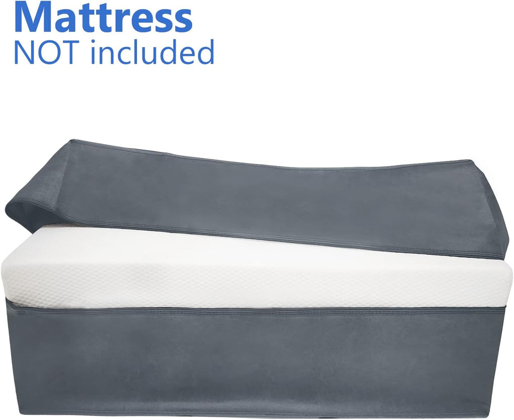 Folding Mattress Storage Bag, Waterproof Reusable Case, Grey W660