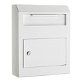 White Heavy Duty Secured Safe Drop Box B50893