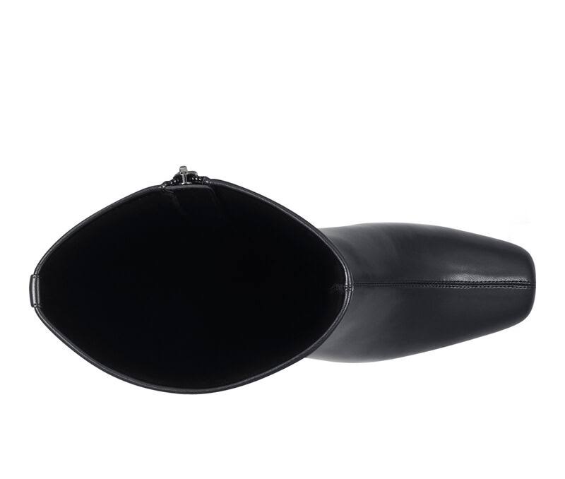 Black Stretch Wide Shoes P89551